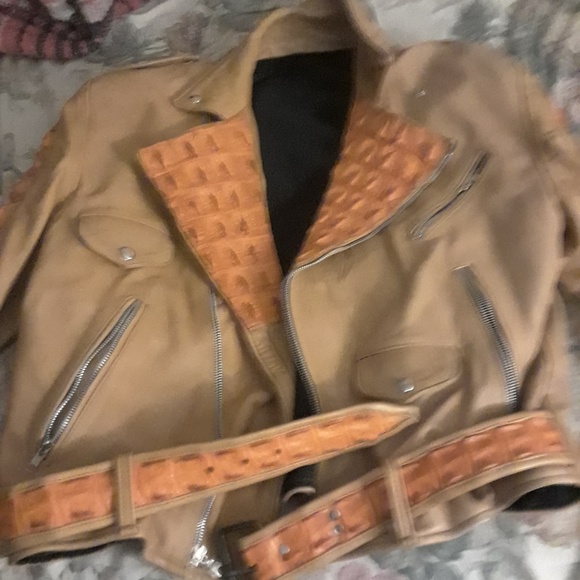 Other - croc jacket real leather